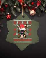 Porcelain Ornament - Snowflake