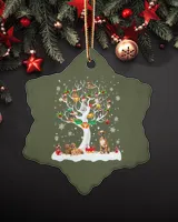 Porcelain Ornament - Snowflake