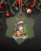 Porcelain Ornament - Snowflake