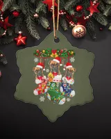 Porcelain Ornament - Snowflake