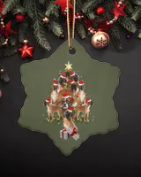 Porcelain Ornament - Snowflake