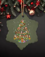 Porcelain Ornament - Snowflake