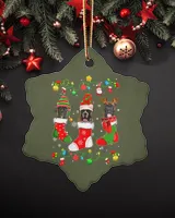 Porcelain Ornament - Snowflake