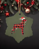 Porcelain Ornament - Snowflake