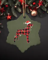 Porcelain Ornament - Snowflake
