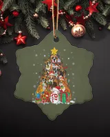 Porcelain Ornament - Snowflake