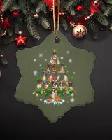 Porcelain Ornament - Snowflake