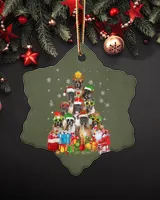 Porcelain Ornament - Snowflake