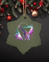 Porcelain Ornament - Snowflake