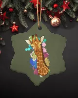 Porcelain Ornament - Snowflake