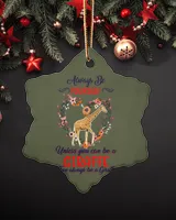 Porcelain Ornament - Snowflake
