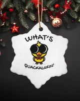 Porcelain Ornament - Snowflake