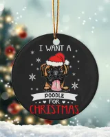 Porcelain Ornament - Circle