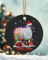 Porcelain Ornament - Circle