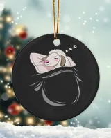 Porcelain Ornament - Circle