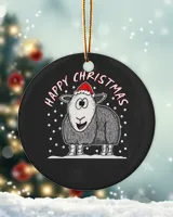Porcelain Ornament - Circle
