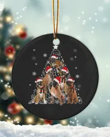 Porcelain Ornament - Circle