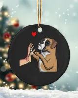 Porcelain Ornament - Circle