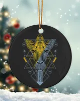 Porcelain Ornament - Circle