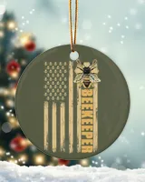 Porcelain Ornament - Circle