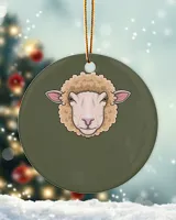 Porcelain Ornament - Circle
