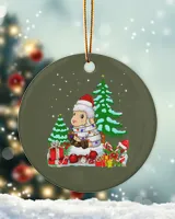 Porcelain Ornament - Circle