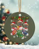 Porcelain Ornament - Circle