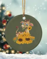 Porcelain Ornament - Circle