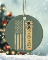 Porcelain Ornament - Circle