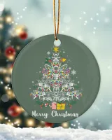 Porcelain Ornament - Circle