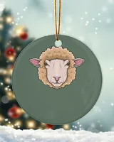 Porcelain Ornament - Circle