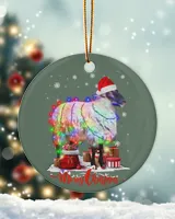 Porcelain Ornament - Circle
