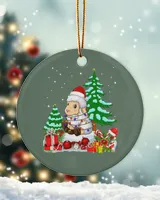 Porcelain Ornament - Circle