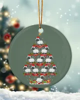 Porcelain Ornament - Circle