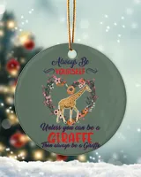Porcelain Ornament - Circle