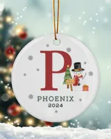 Porcelain Ornament - Circle
