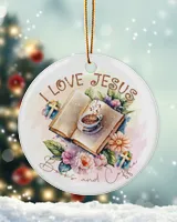 Porcelain Ornament - Circle