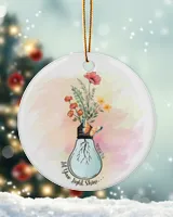 Porcelain Ornament - Circle