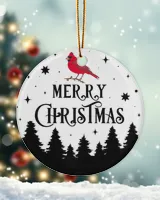 Porcelain Ornament - Circle