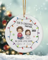 Porcelain Ornament - Circle