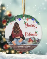 Porcelain Ornament - Circle