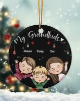 Porcelain Ornament - Circle