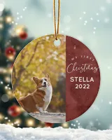 Porcelain Ornament - Circle Porcelain Ornament - Circle