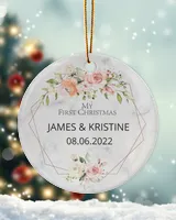 Porcelain Ornament - Circle Porcelain Ornament - Circle