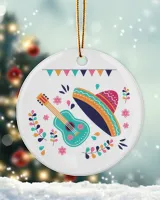 Porcelain Ornament - Circle