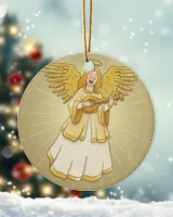 Porcelain Ornament - Circle