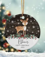 Porcelain Ornament - Circle