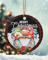 Porcelain Ornament - Circle