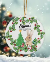 Porcelain Ornament - Circle