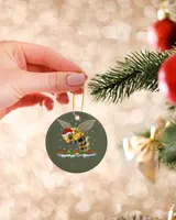Bee Bumble Bee Lover Family Matching Santa Bumble Bee Christmas 518